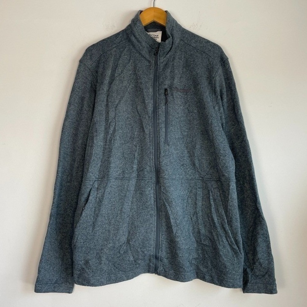 Marmot Mens Dropline Full Zip Fleece Jacket XXL‎ Mountain Works Fleece Outdoors